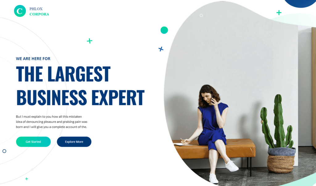 Plantilla de WordPress Phlox