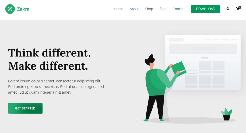 Tema de WordPress Zakra