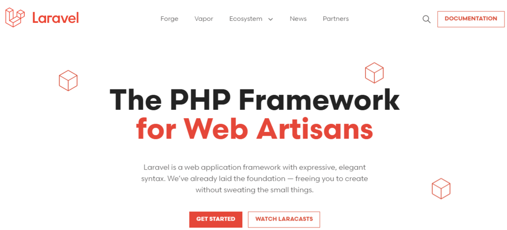 Framework de aplicación web de código abierto Laravel