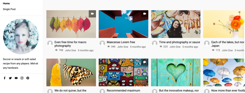 Tema de WordPress ExS Video