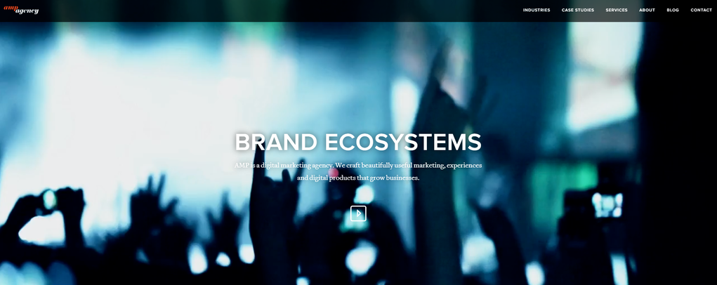 Sitio web de AMP Agency