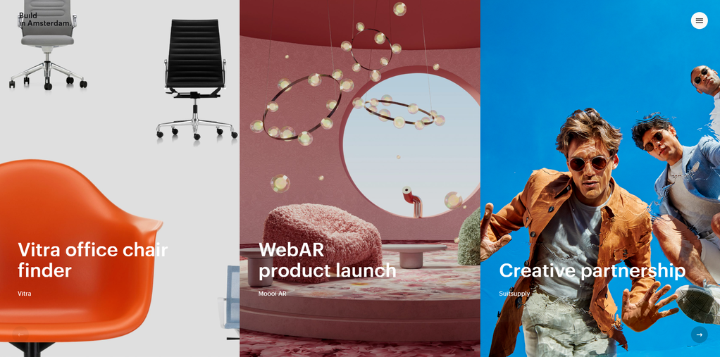 Sitio web de Build in Amsterdam