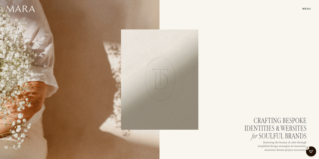 Sitio web de la empresa de desarrollo web MARA