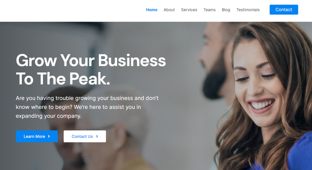 Plantilla de WordPress Rishi