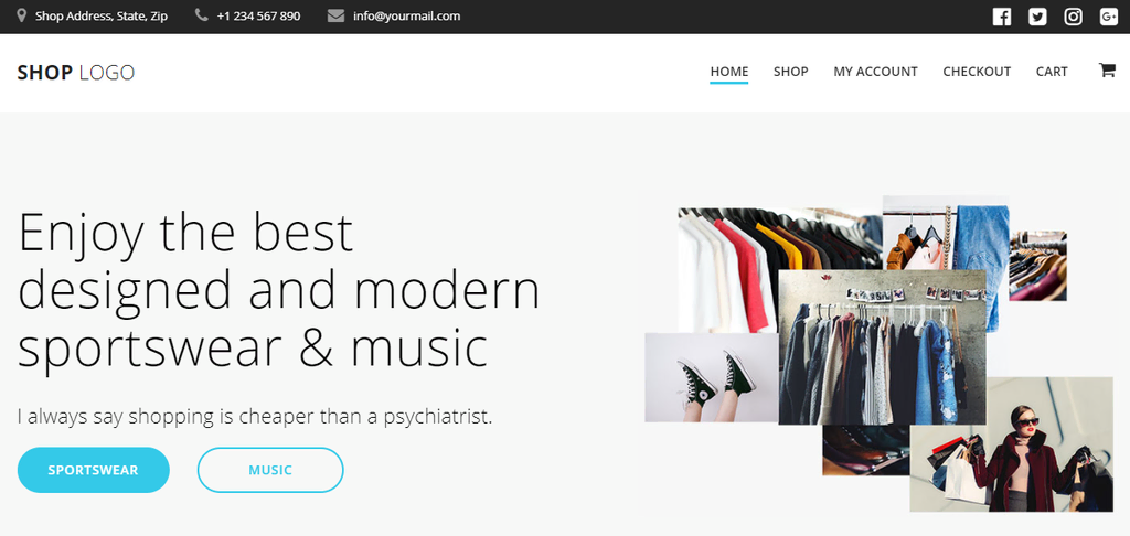 Tema Mesmerize para WordPress