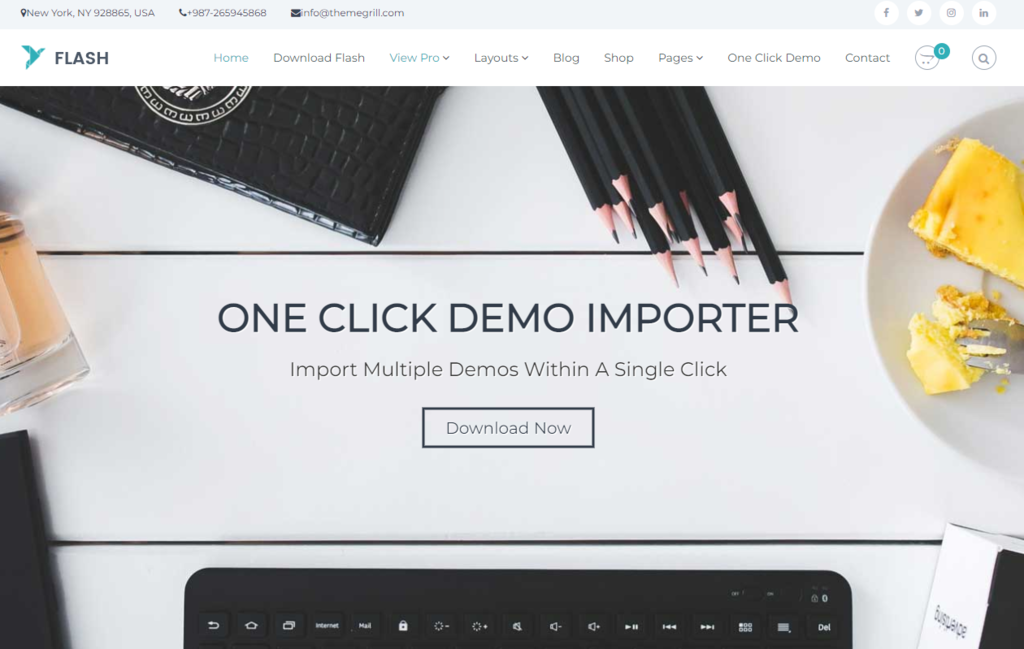 Plantilla de WordPress Flash