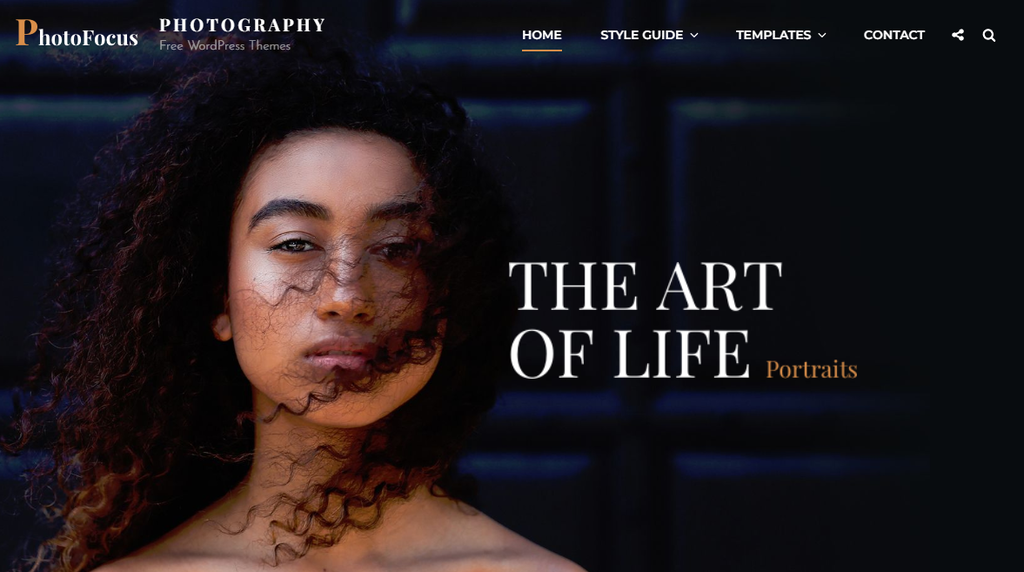 Plantilla de WordPress PhotoFocus