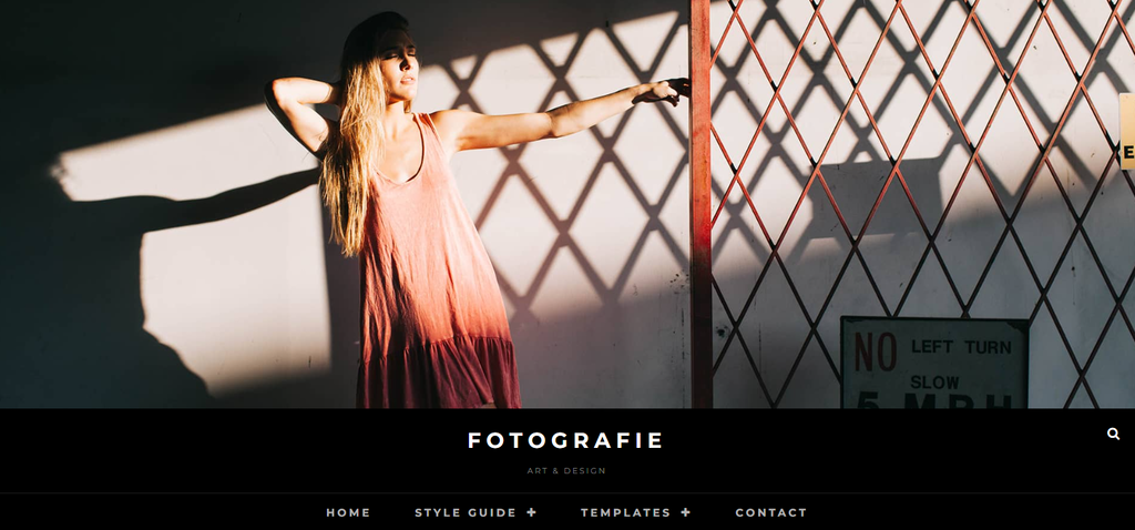 Plantilla de WordPress Fotografie
