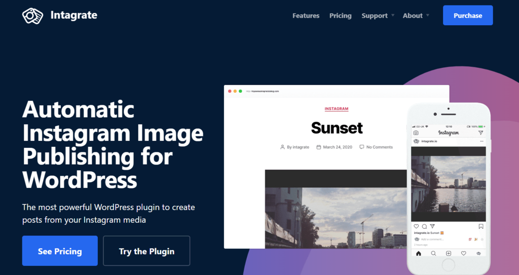 Página web de Intagrate