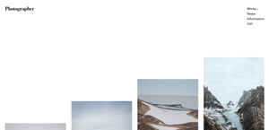 Plantilla de WordPress para fotografía Art