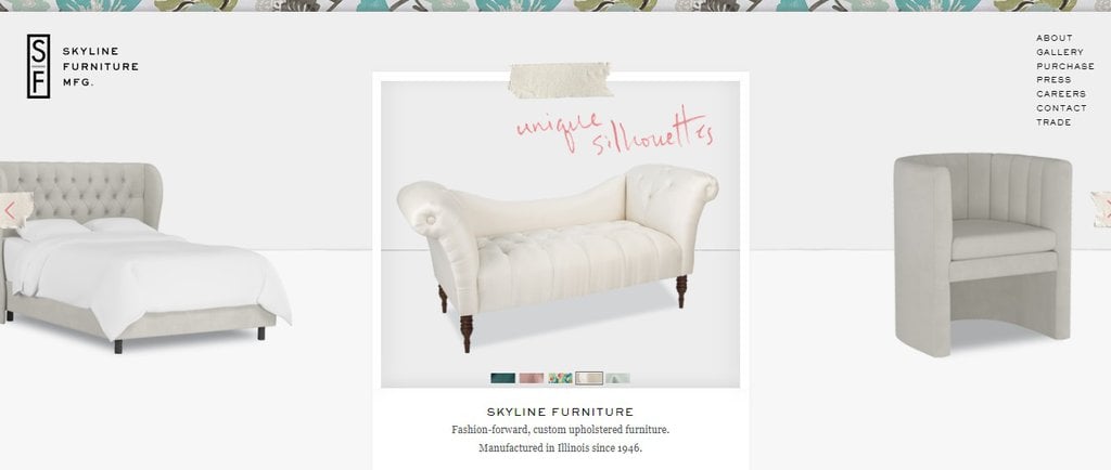 Página web de skylinefurnituremfg