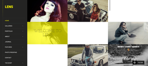 Tema de WordPress Lens