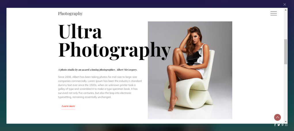 Tema de WordPress Ultra