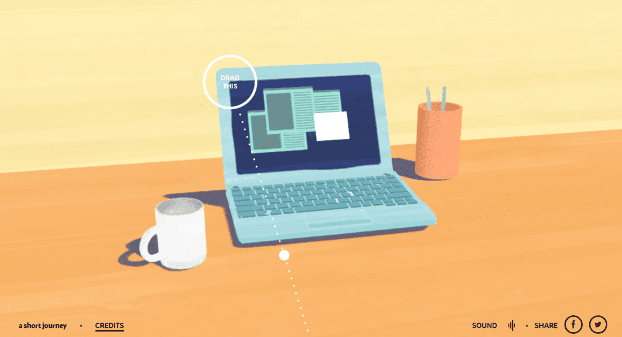 Página web de A Short Journey