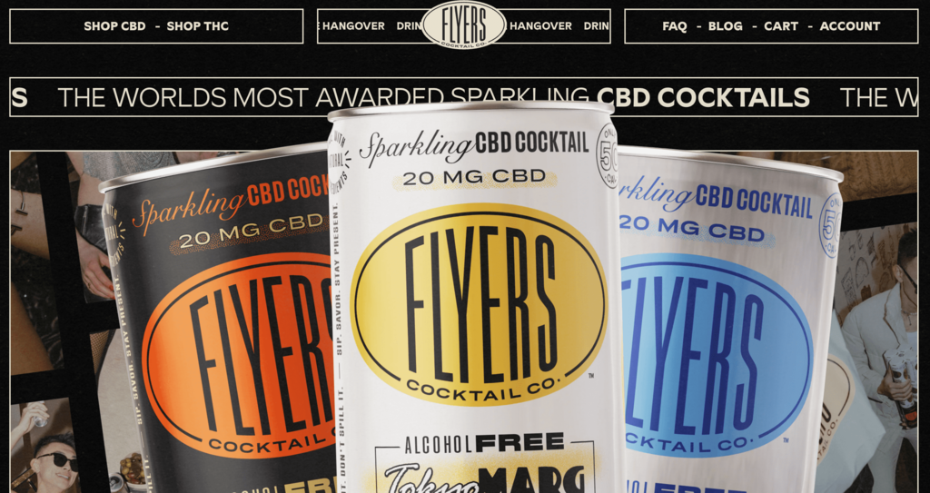 Ejemplo de comercio electrónico Flyers