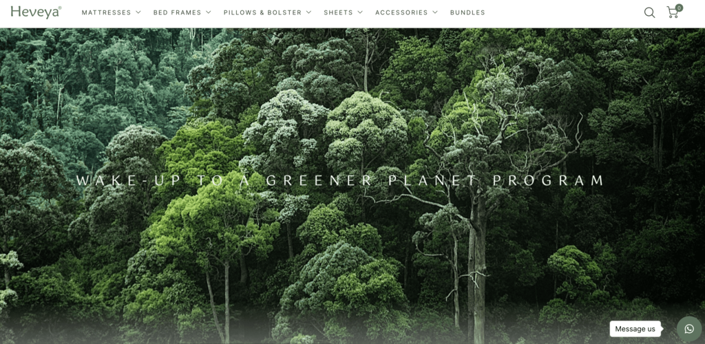 Página web de Heveya