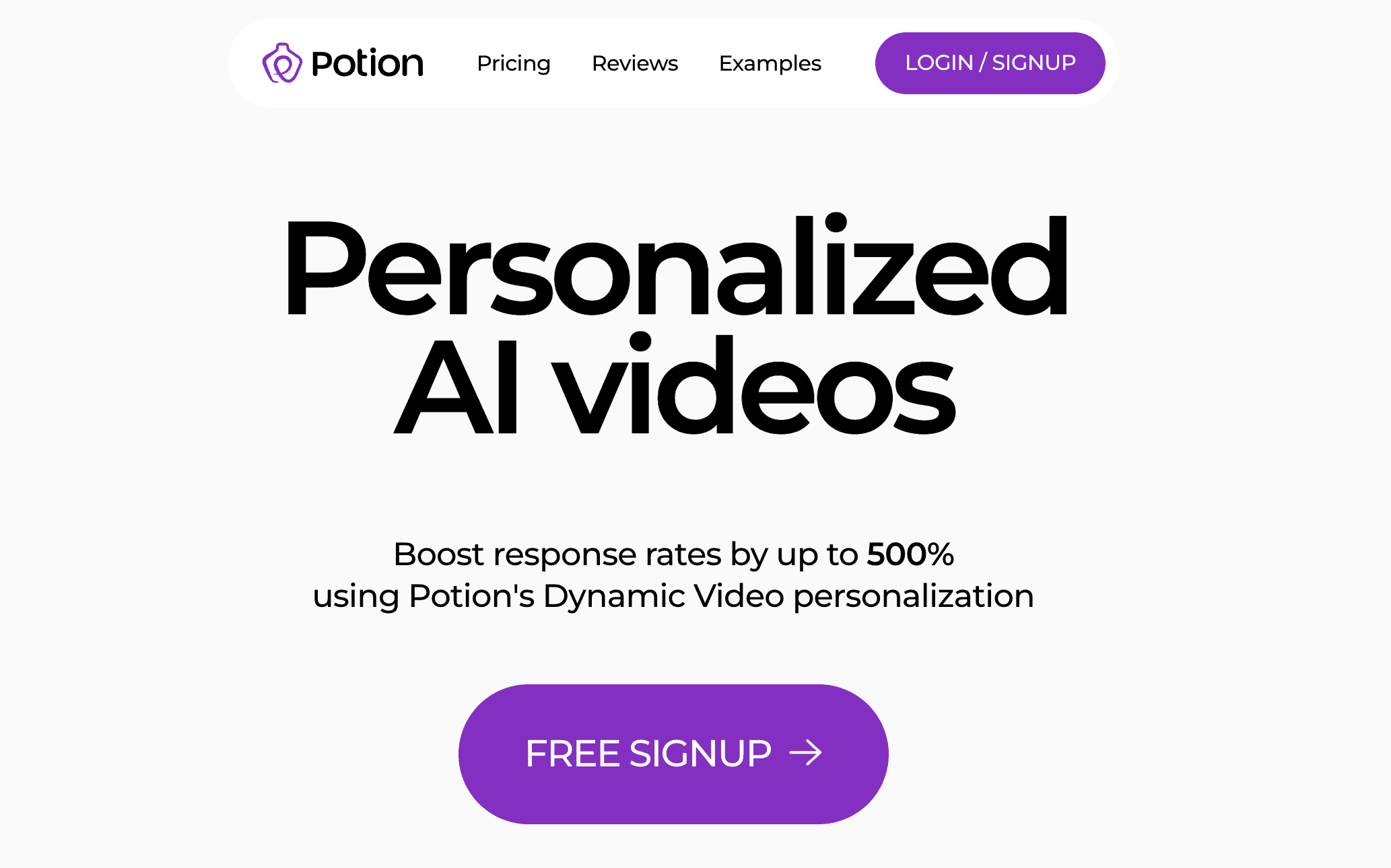 Ejemplo de eCommerce Potion