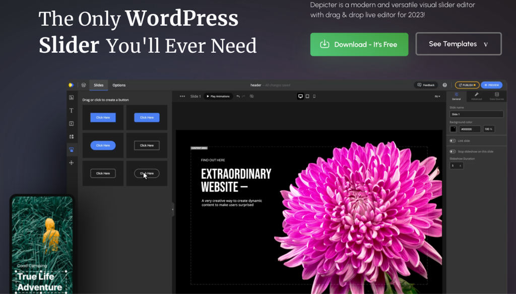 Plugin Depicter Slider