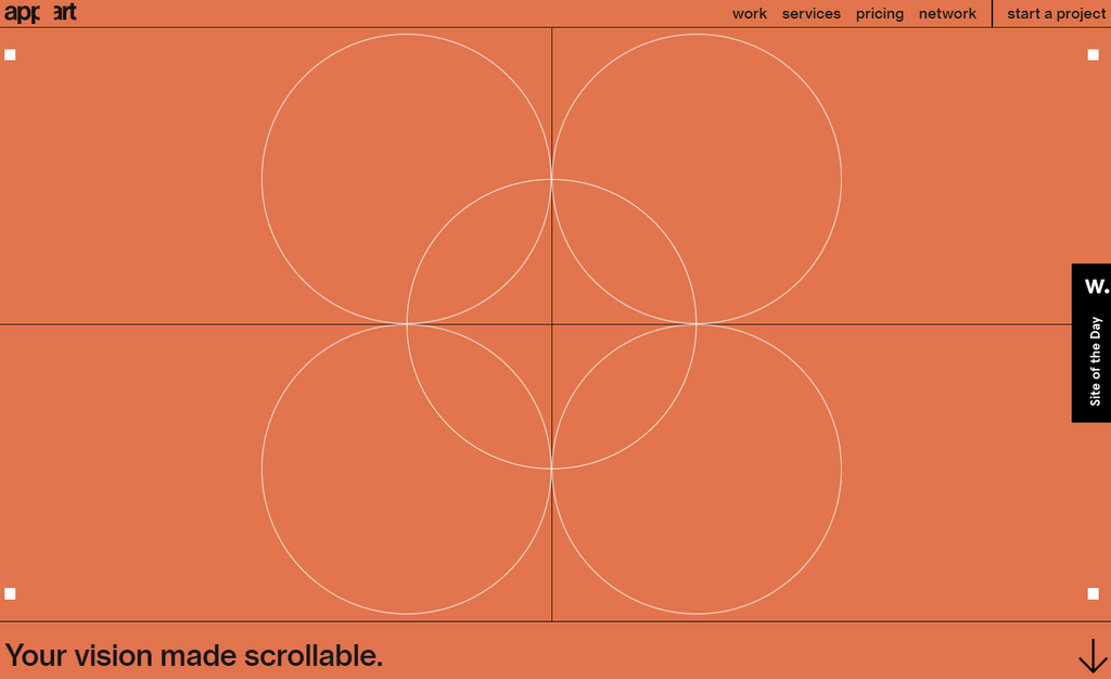 Sitio web Appart Agency