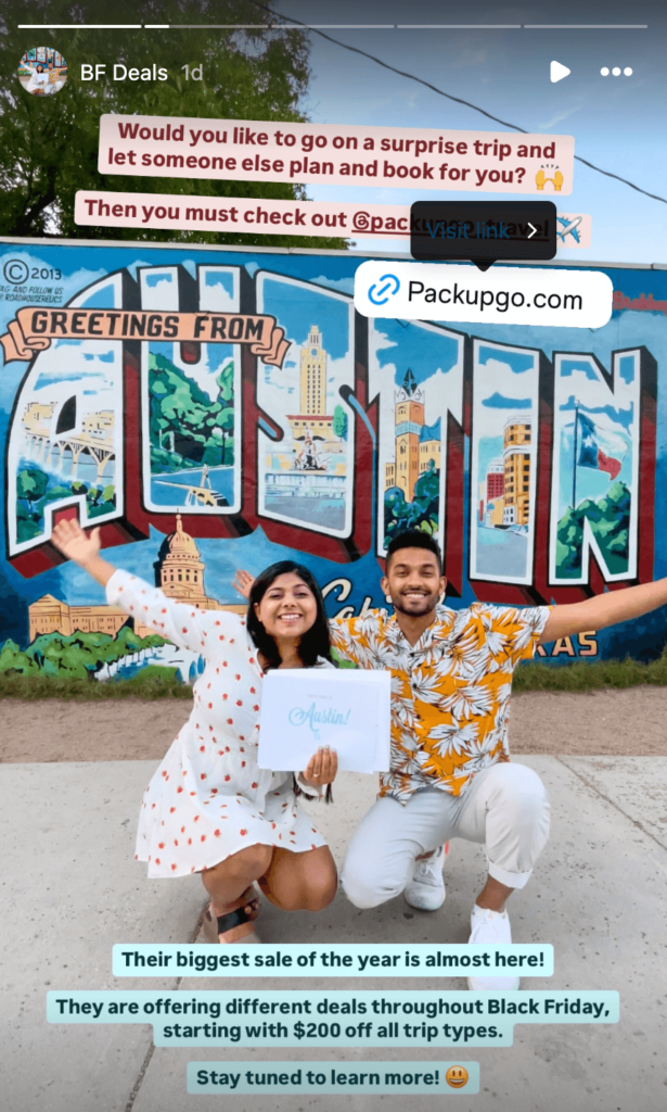 Historia de Chaitra Yangandul en Instagram