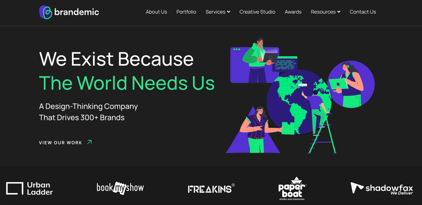 Sitio web de brandem