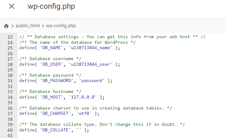 wp-config.php