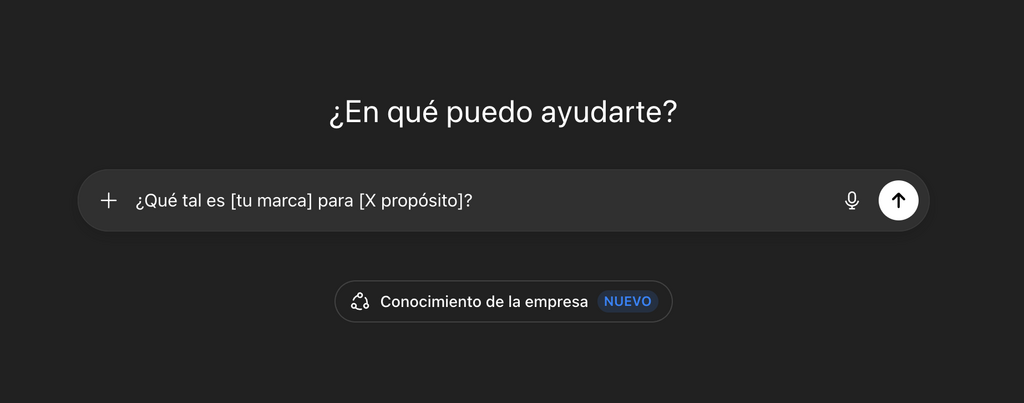 Ejemplo de uso de ChatGPT