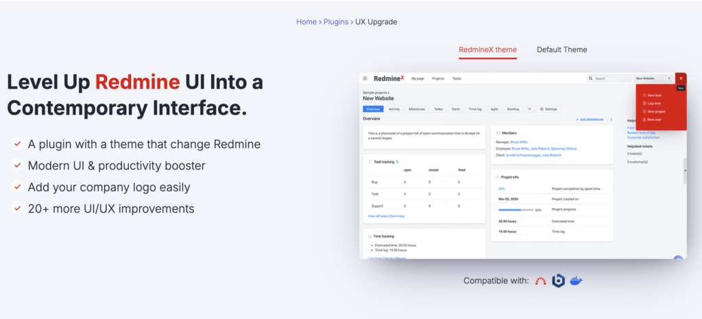 Plugin premium de Redmine