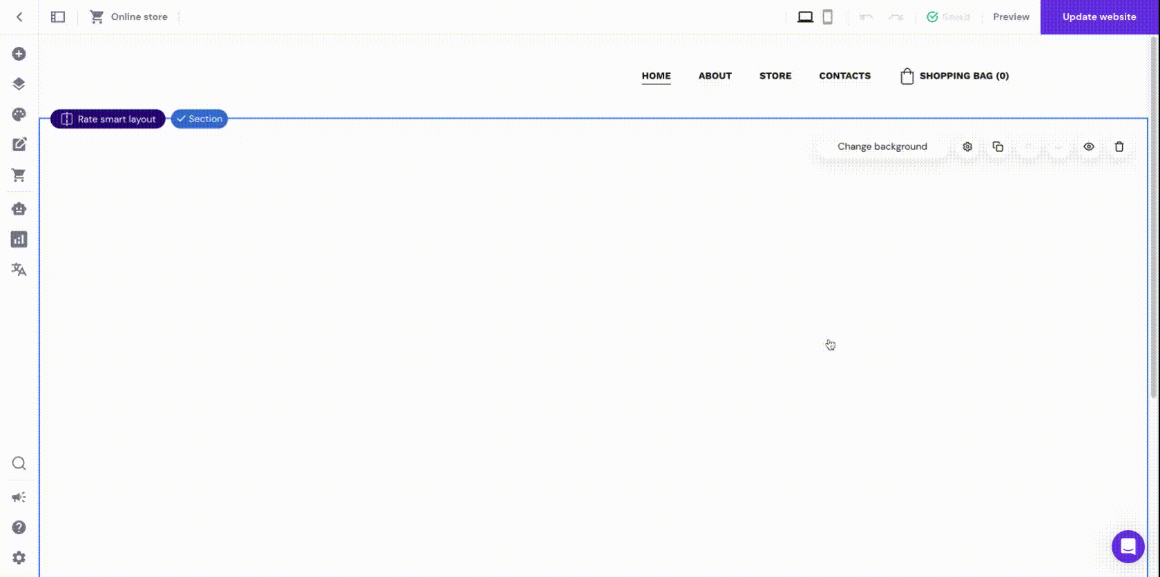 Afficher les sous-catégories de produits sur un site web