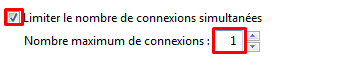 filezilla connexion simultanees