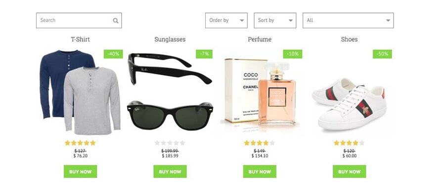 exemple de média sur le plugin gridkit