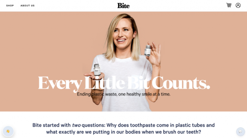 exemple-de-page-à-propos Capture d'écran montrant un exemple de page À propos