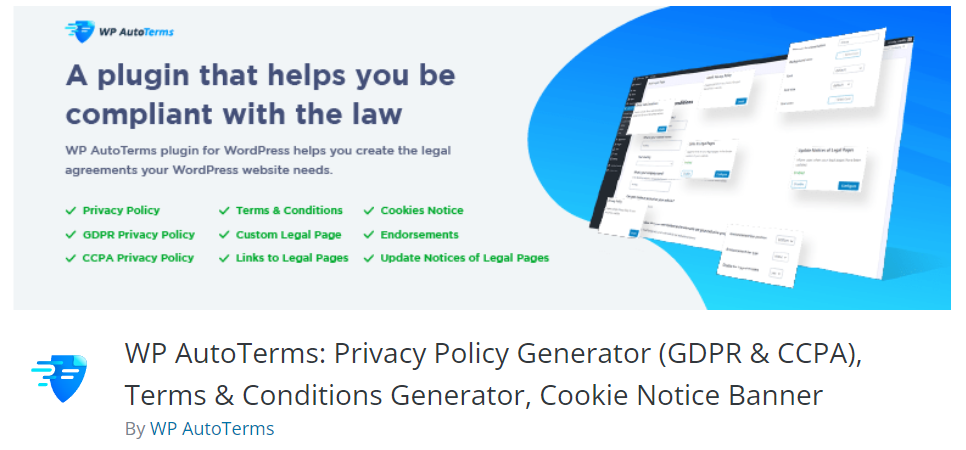 WP-AutoTerms-plugin Bannière du plugin WordPress WP AutoTerms