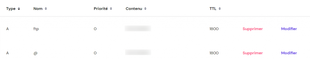 Vérifier-les-enregistrements-A Vérifier les enregistrements A du domaine via l'éditeur de zone DNS