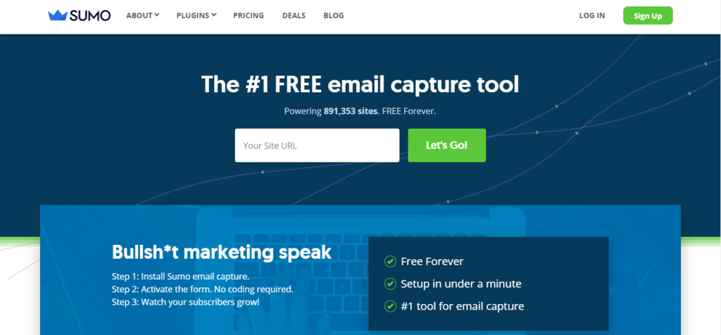 Sumo Bannière du plugin WordPress Popup Sumo