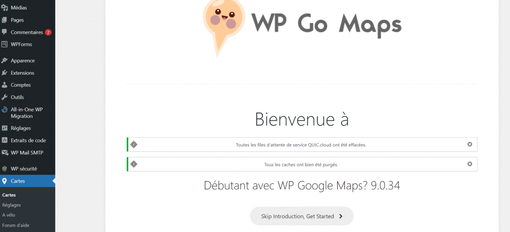 création-première-carte création de votre première carte.