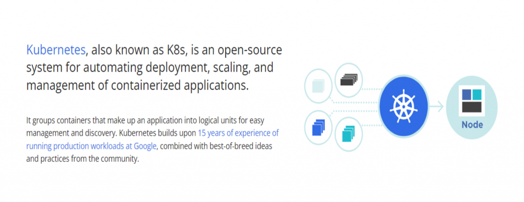Site officiel de Kubernetes