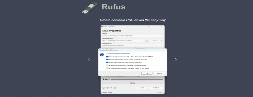 Site officiel de Rufus