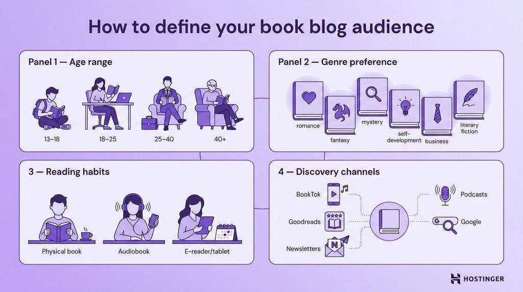 Comment définir l’audience de votre blog littéraire