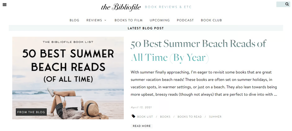 le blog littéraire Bibliofile