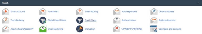 Fitur manajemen email cPanel