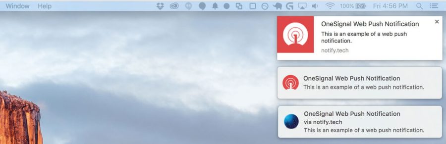 Plugin OneSignal untuk menambahkan WordPress Push Notification
