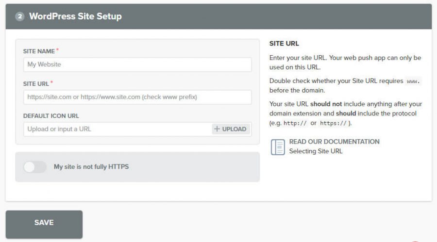Setup situs WordPress