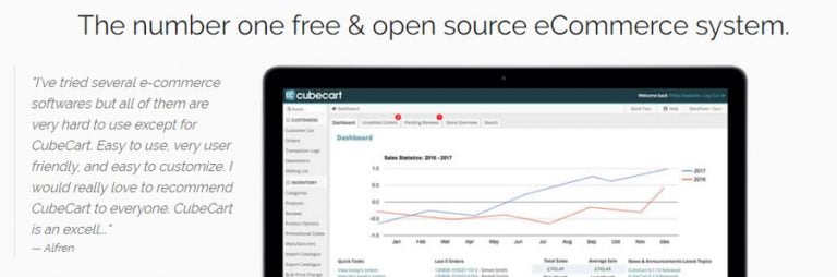 CMS untuk toko online - CubeCart
