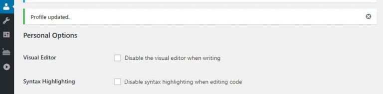 Profil berhasil diperbarui