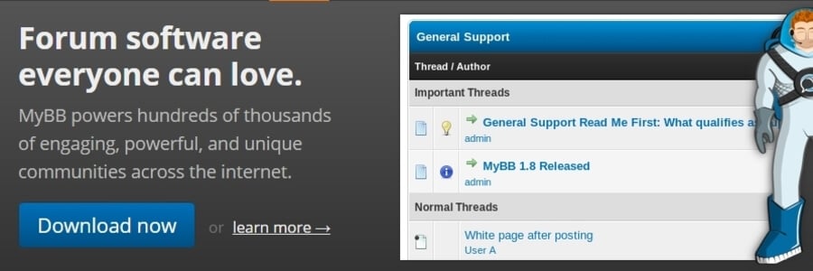 MyBB, CMS untuk forum