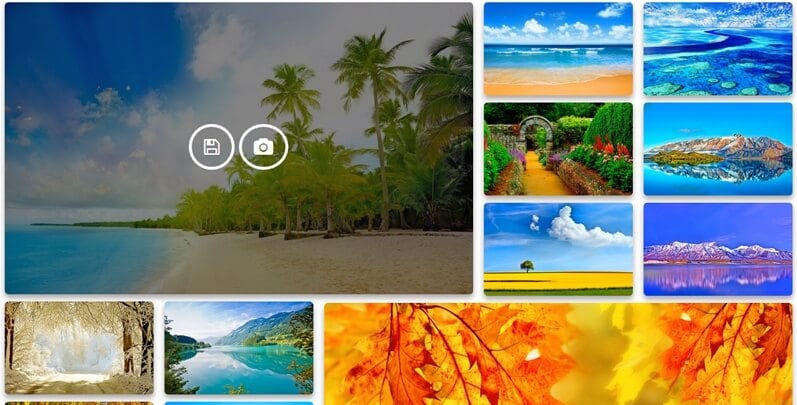 Contoh penggunaan plugin Photo Gallery