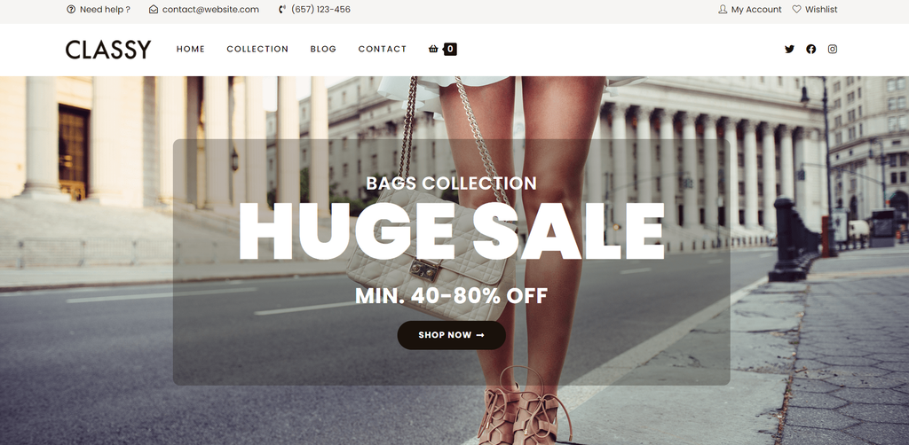 Theme ecommerce WordPress OceanWP