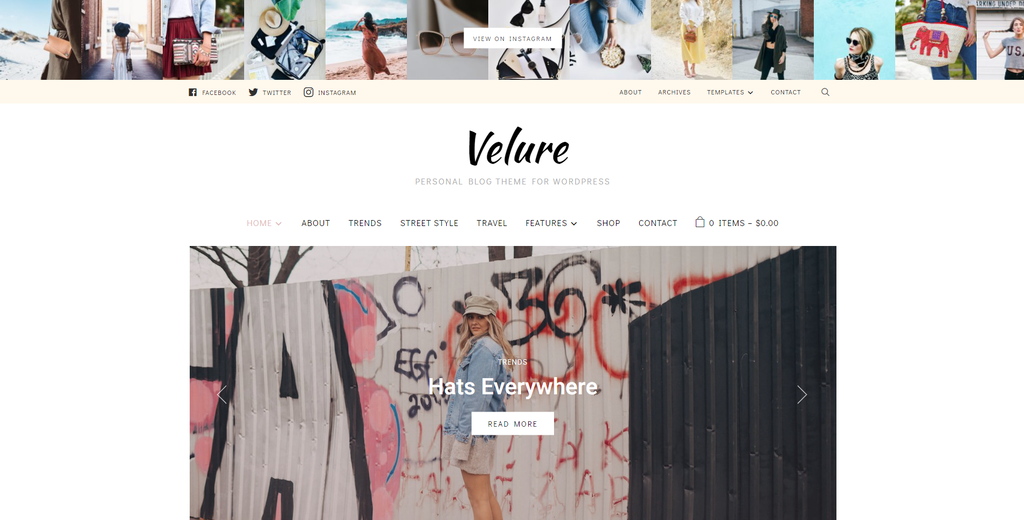 Theme WooCommerce Velure