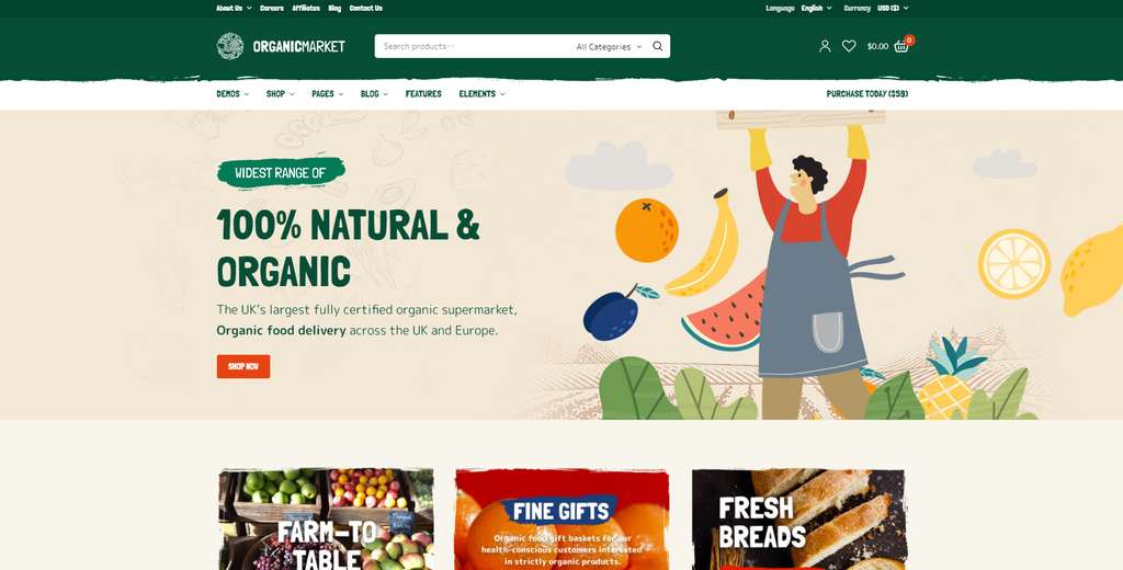 Themes WooCommerce Peakshops